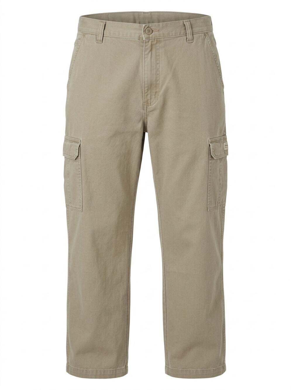 Wrangler Authentic Issue Beige Straight Leg Cargo Pants Men Size W42 L29
